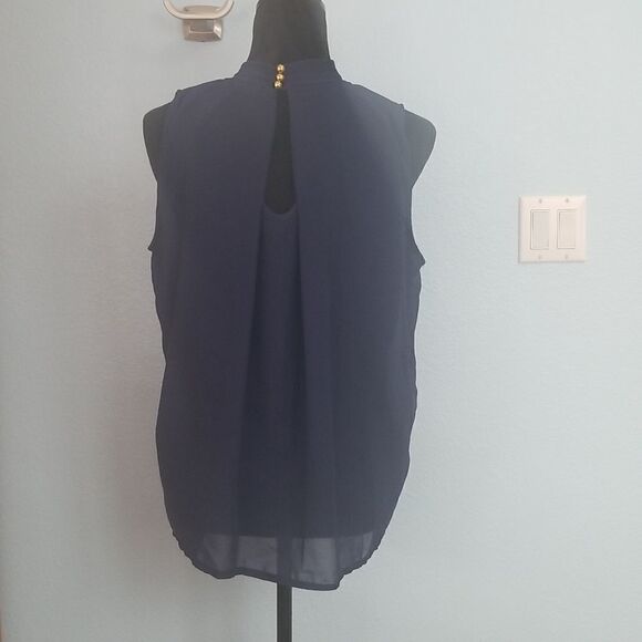 Blue chiffon top  - Picture 8 of 10